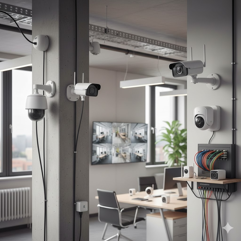 Kablosuz (Wi-Fi) Kamera Sistemleri mi? Kablolu IP Kamera Sistemleri mi?